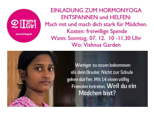 FRAUEN HELFEN FRAUEN – Hormonyoga Spenden Klasse am 07. Dezember in Innsbruck